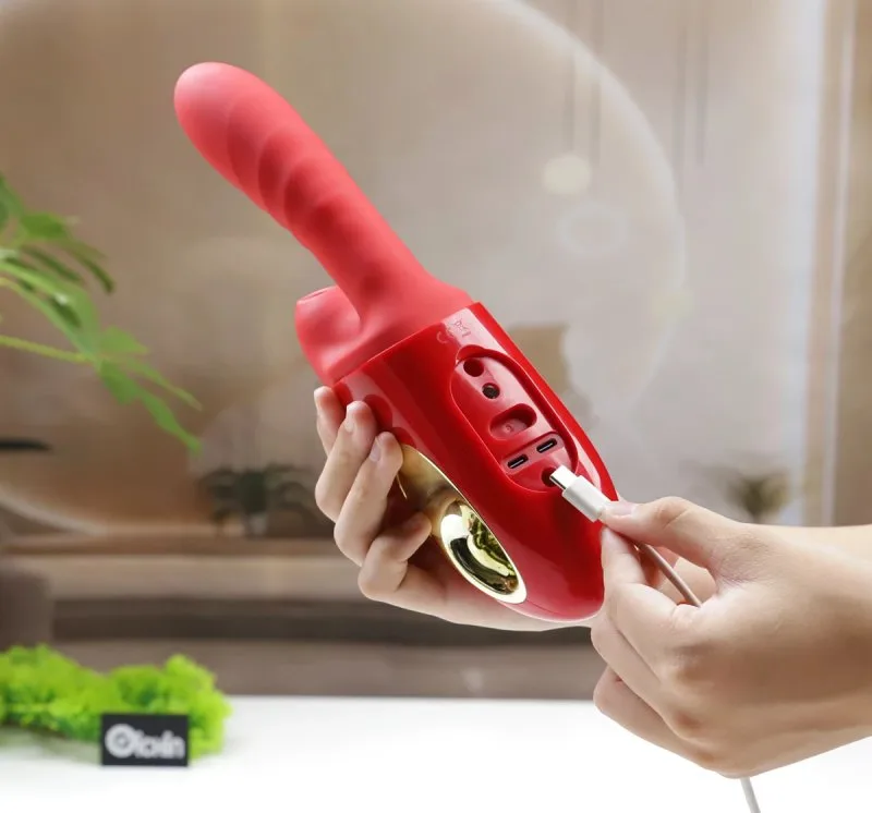 Leten Thick Pro Sex Machine rung thụt hút sưởi ấm kết hợp — hình 7