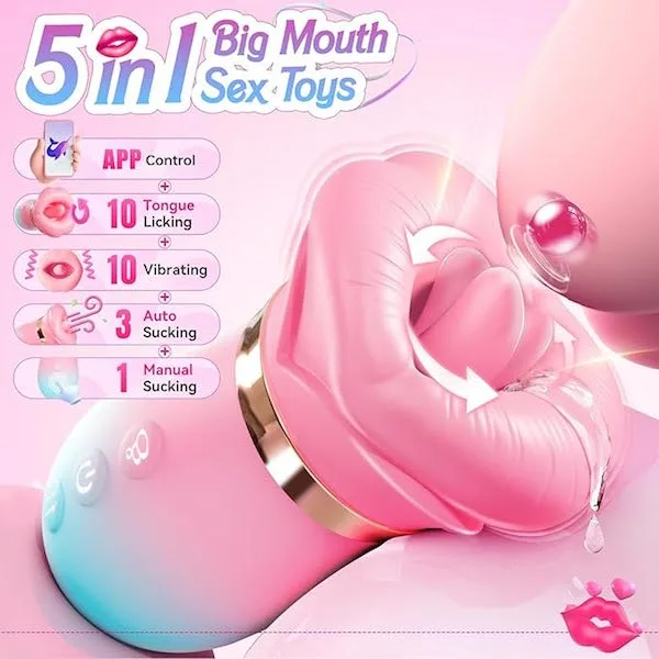 Máy massage âm vật Sovokn lưỡi liếm rung hút xoay đa chế độ điều khiển qua app Máy massage âm vật Sovokn lưỡi liếm rung hút xoay đa chế độ — Vì Sao Máy Massage Âm Đạo Sovokn Được Phụ Nữ Ưa Chuộng?