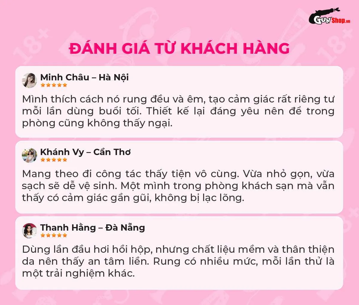 Review đánh giá máy massage Shelly Play Creamiie từ khách hàng