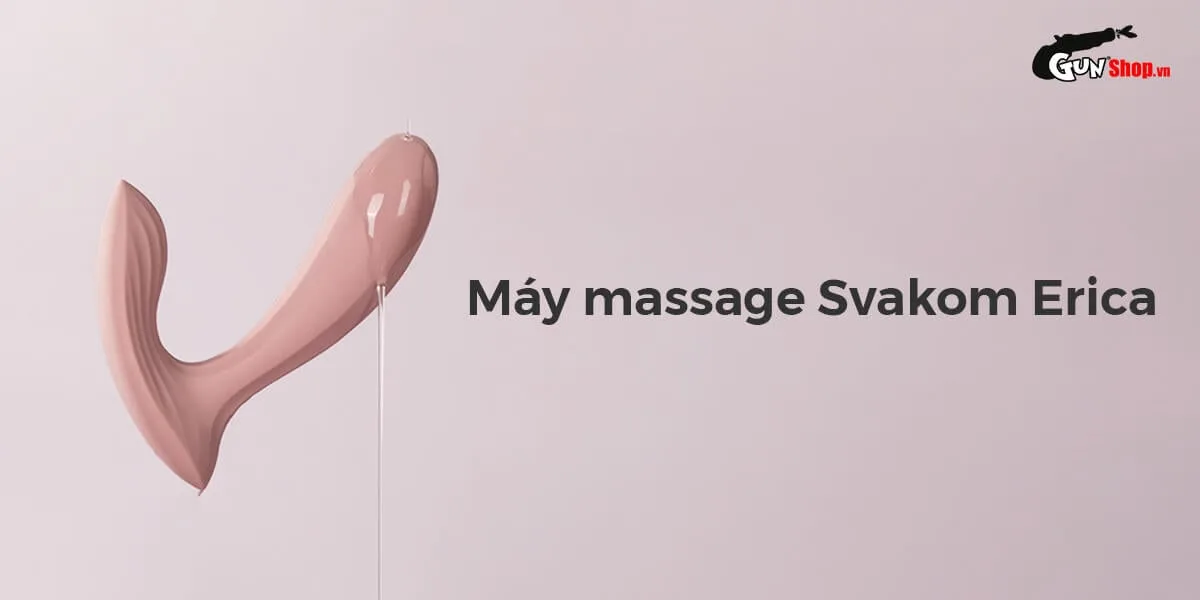 Máy massage Svakom Erica chính hãng cao cấp, tăng khoái cảm — Svakom Erica là thiết bị massage cá nhân cao cấp, được