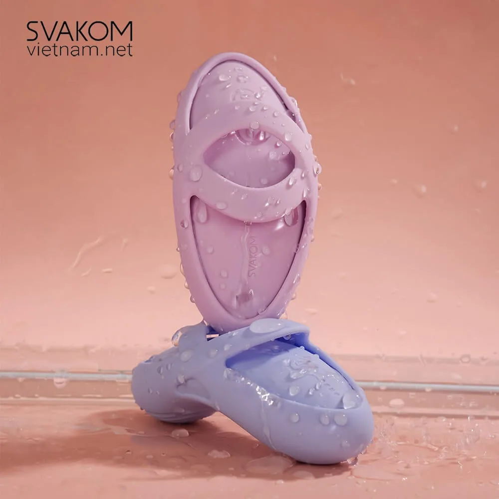 Máy rung âm vật SVAKOM Echo đeo ngón, App điều khiển, kích — Nhỏ gọn vừa vặn – Bí mật sướng bất ngờ khi mang theo bên