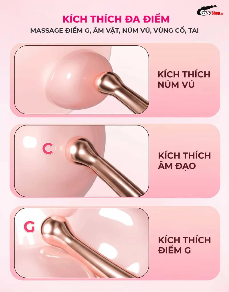 Galaku Feather Dot Tide kích thích đa điểm C, điểm G, núm vú