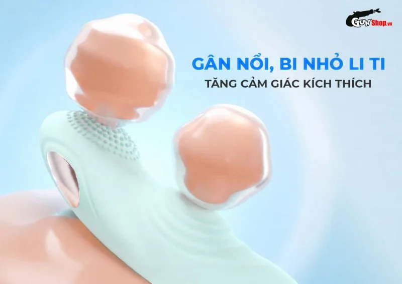 Galaku Freya với bề mặt có nhiều bi gai nhỏ li ti và gân nổi kích thích