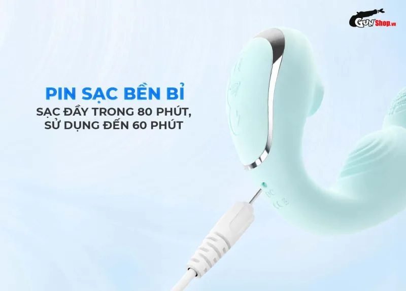 Galaku Freya với pin sạc bền bỉ sử dụng lên đến ~60 phút