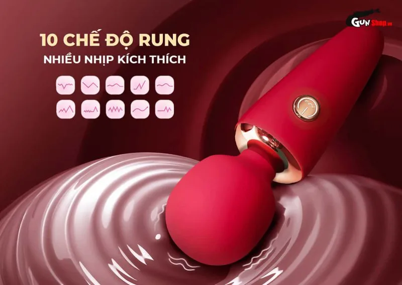 Galaku Ice Cream Cone 10 chế độ rung mạnh mẽ