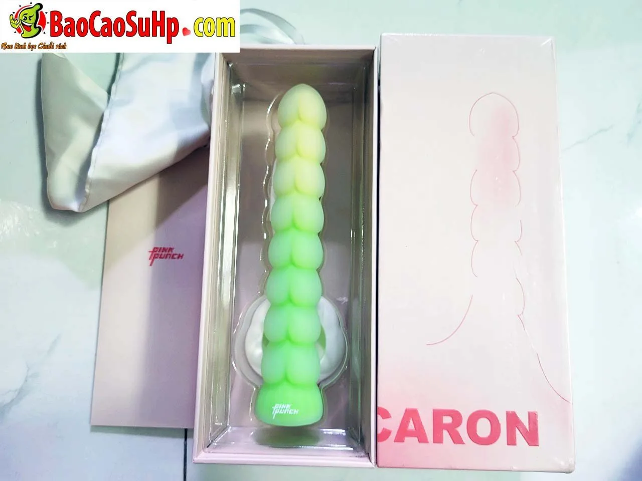Máy rung pink peach tower 3D đa năng kích thích nhỏ gọn — Ảnh chụp sản phẩm tại shop Shop.com