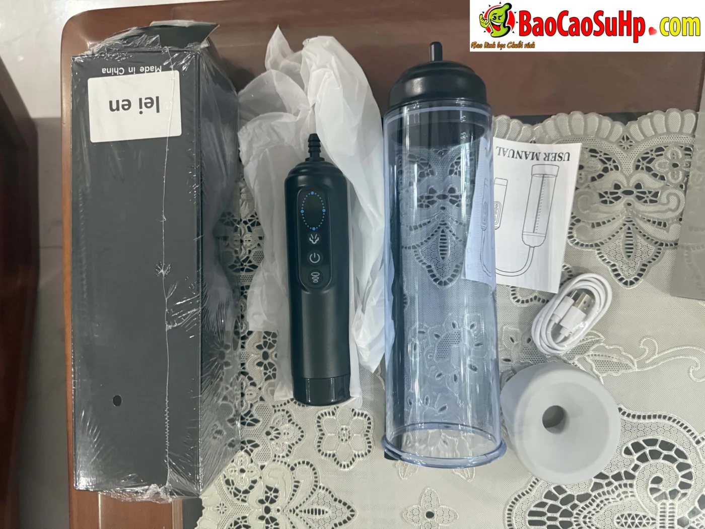Máy tập luyện làm to cậu bé hút chân không Black Rennes hỗ — Ảnh chụp sản phẩm tại shop Shop