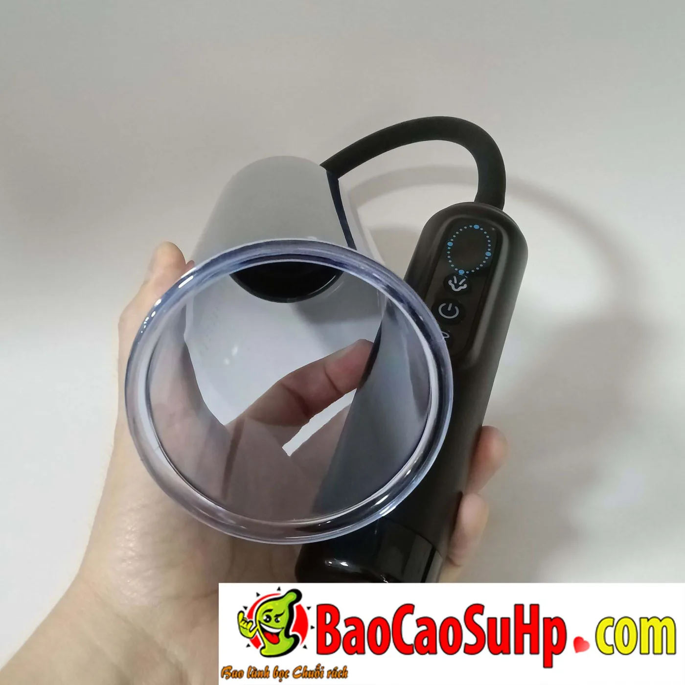 Máy tập luyện làm to cậu bé hút chân không Black Rennes hỗ — hình 7