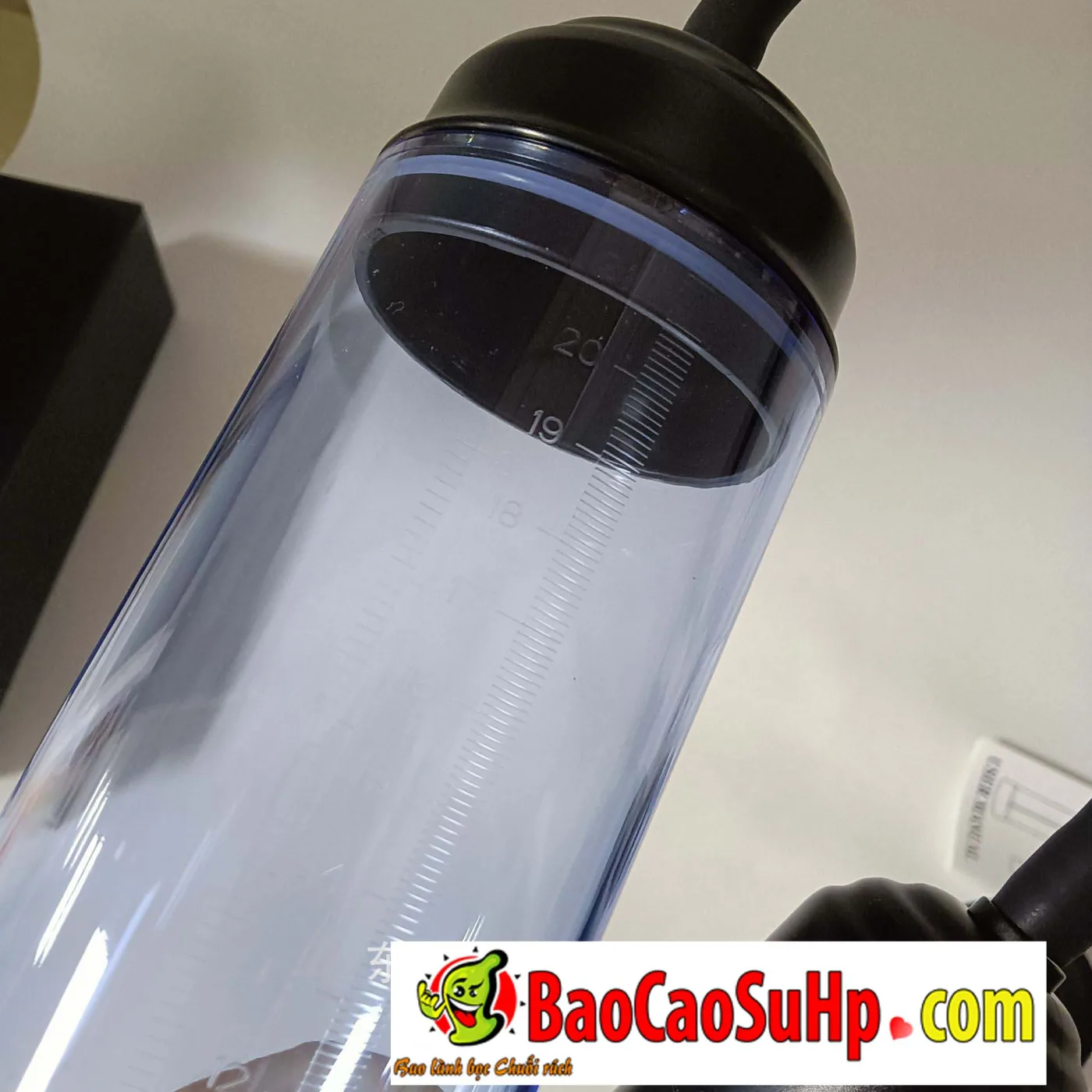 Máy tập luyện làm to cậu bé hút chân không Black Rennes hỗ — hình 10