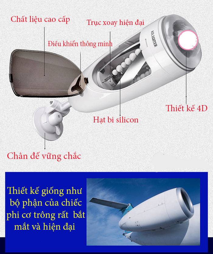 Máy Thủ Dâm JUICER AD40C Tự Động Đa Chức Năng Siêu Bền — hình 4