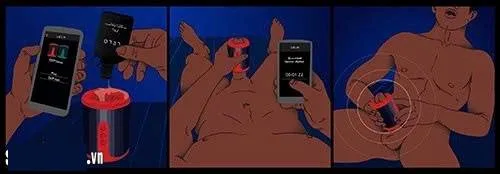 Máy thủ dâm và tập luyện Lelo F2S điều khiển qua app sextoy cao cấp cho nam