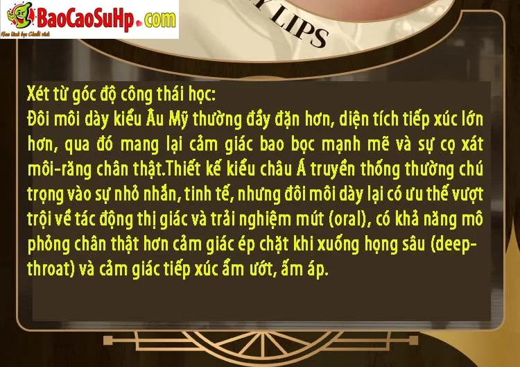 Miệng giả nguyên khối Rishima oral cực đã môi dày gợi cảm — hình 16