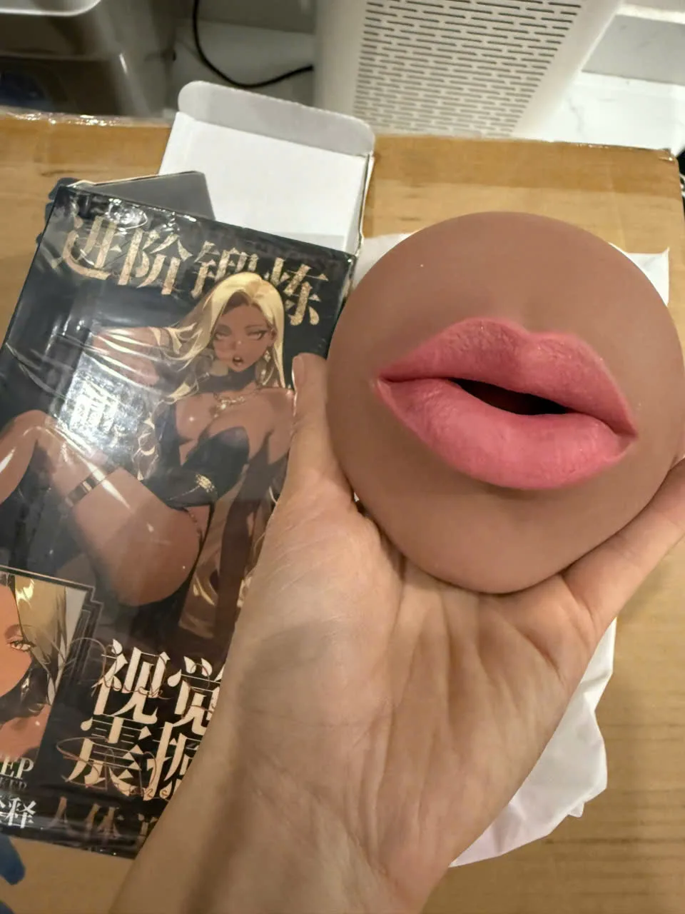 Miệng giả nguyên khối Rishima oral cực đã môi dày gợi cảm — hình 7