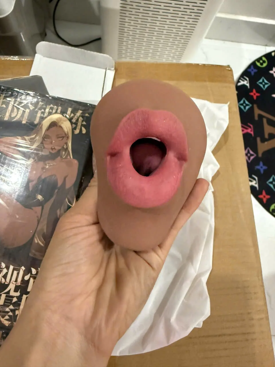 Miệng giả nguyên khối Rishima oral cực đã môi dày gợi cảm — Ảnh chụp sản phẩm tại shop Shop.com