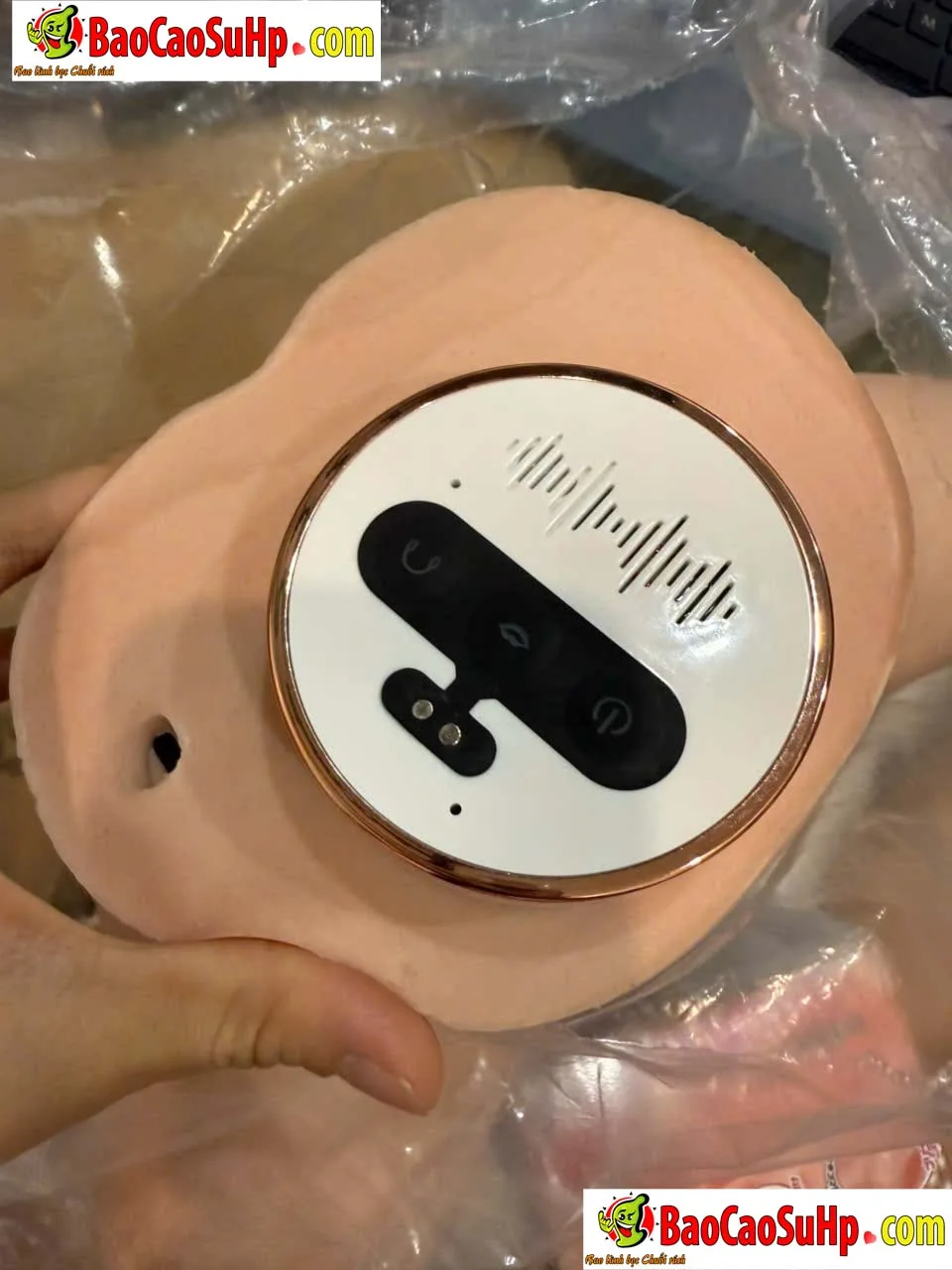 Mông giả nguyên khối Platinum Silicone Xêlina co bóp hút — hình 4