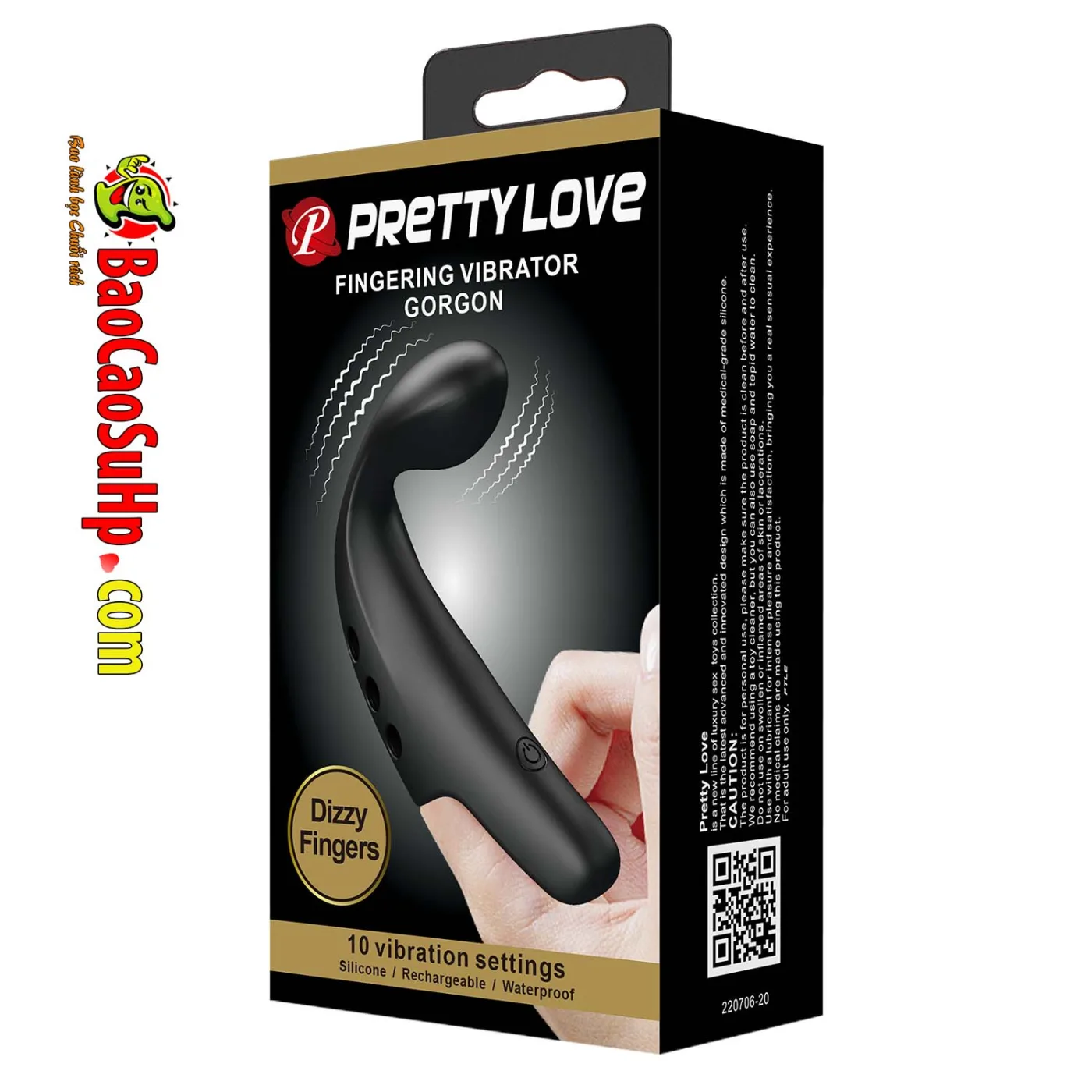 Ngón tay rung cong Prettylove Gorgon Dizzy Finger 10 chế độ — 11. Hình ảnh giới thiệu Ngón tay rung cong Prettylove