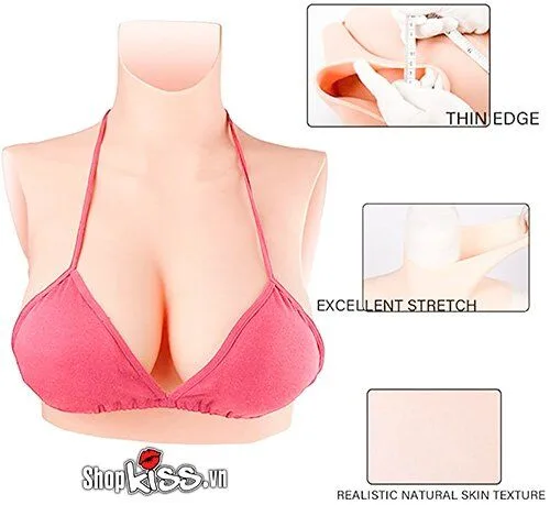 Ngực giả silicone nguyên khối tự nhiên nâng vòng 1 quyến rũ — hình 4