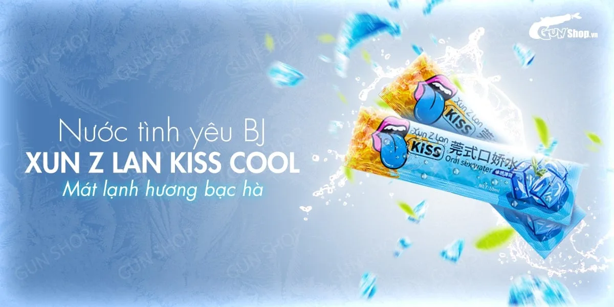 Nước Tình Yêu BJ Mát Lạnh Bạc Hà Xun Z Lan Kiss Cool 10ml — Tính năng nổi bật của nước tình yêu BJ Xun Z Lan Kiss Cool