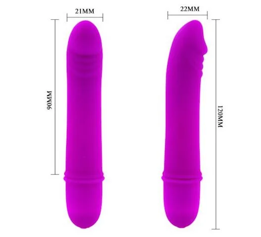 Dương Vật Giả Mini Silicone Prettylove BECH Cao Cấp Siêu Mềm — Thiết kế và chất liệu cao cấp
