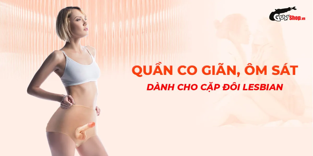 Quần silicon gắn dương vật giả Jiuai Love Size L 01 đặc — hình 2