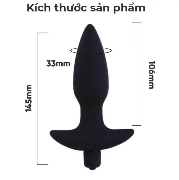 Que rung kích thích hậu môn nhiều chế độ rung dùng pin - Yeain Fantasy Anal Plug Que rung kích thích hậu môn nhiều chế độ rung dùng pin - Yeain Fantasy Anal Plug
