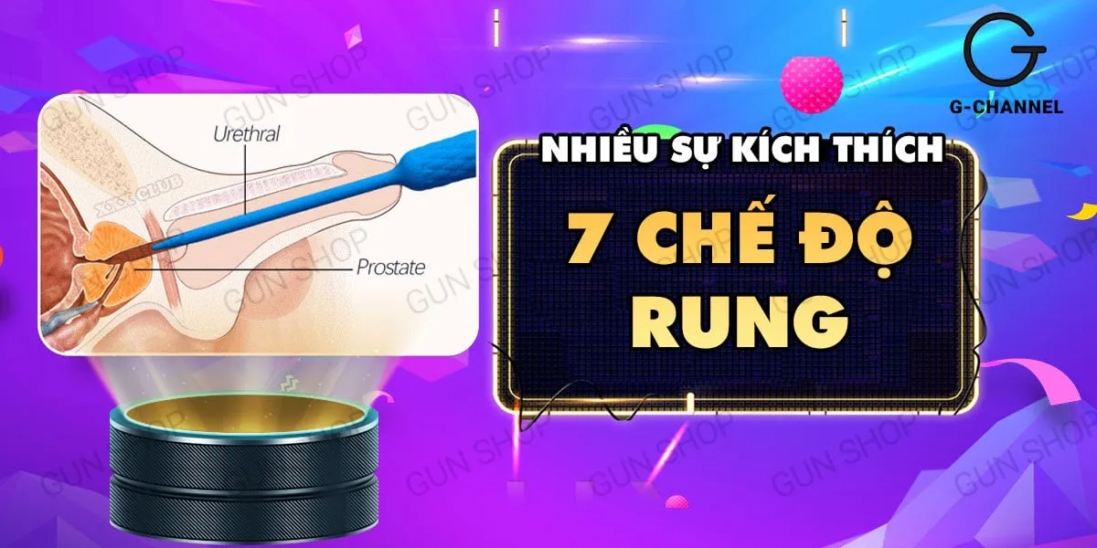 Que rung niệu đạo nam 7 chế độ silicon mềm mại kích thích — Hướng dẫn sử dụng đơn giản