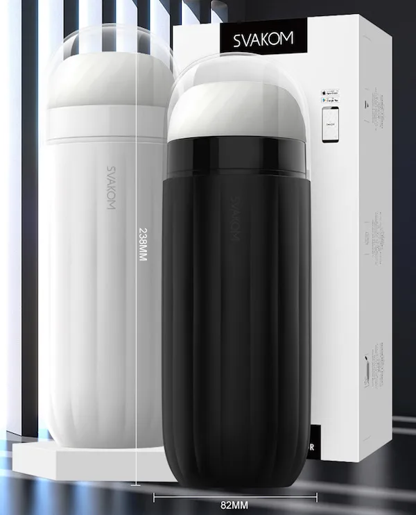 Âm đạo giả điều khiển app tương tác webcam, Svakom Sam Neo — Công nghệ thông minh, kết nối đa chiều