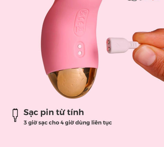 Svakom Pulse Pure kích thích nhũ hoa và âm vật công nghệ sóng âm Svakom Pulse Pure Máy Rung Âm Vật App Sóng Âm Tăng Khoái Cảm — hình 16