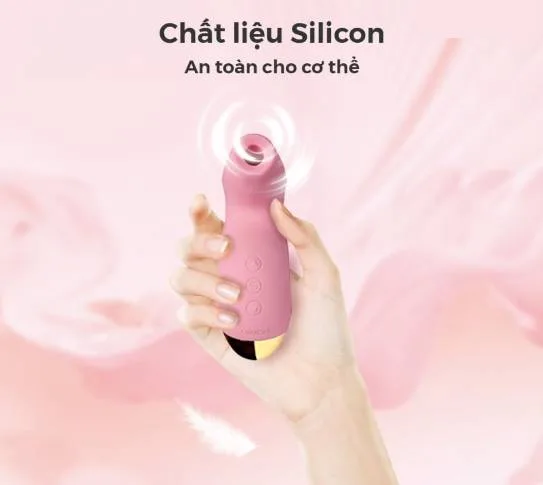 Svakom Pulse Pure kích thích nhũ hoa và âm vật công nghệ sóng âm Svakom Pulse Pure Máy Rung Âm Vật App Sóng Âm Tăng Khoái Cảm — Thiết kế & Chất liệu cao cấp