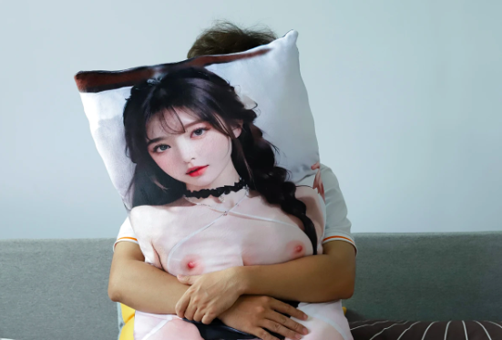 Gối thủ dâm Manmiao kết hợp âm đạo giả mềm mại gối nhung 2 — Kích thước lớn – Cảm giác thật khi ôm