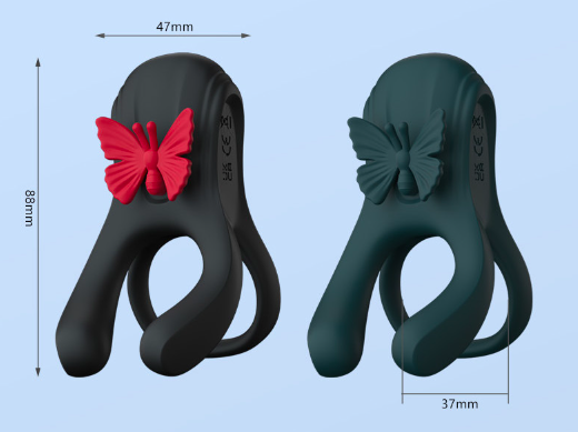 Vòng rung đôi Butterfly Ring 2 cánh bướm siêu kích thích phê — Sản phẩm đặc biệt phù hợp với các cặp đôi đang tìm cách làm