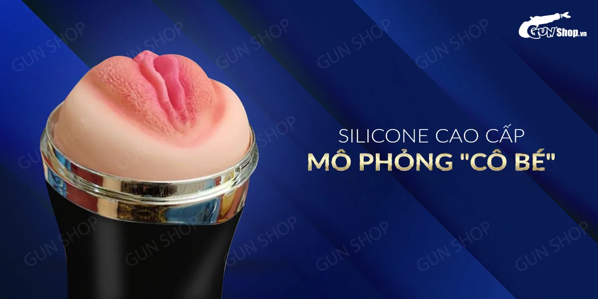 Âm đạo giả dính tường có rung và rên dùng sạc - Jiuai — Tính năng rung, xoay và âm thanh rên quyến rũ