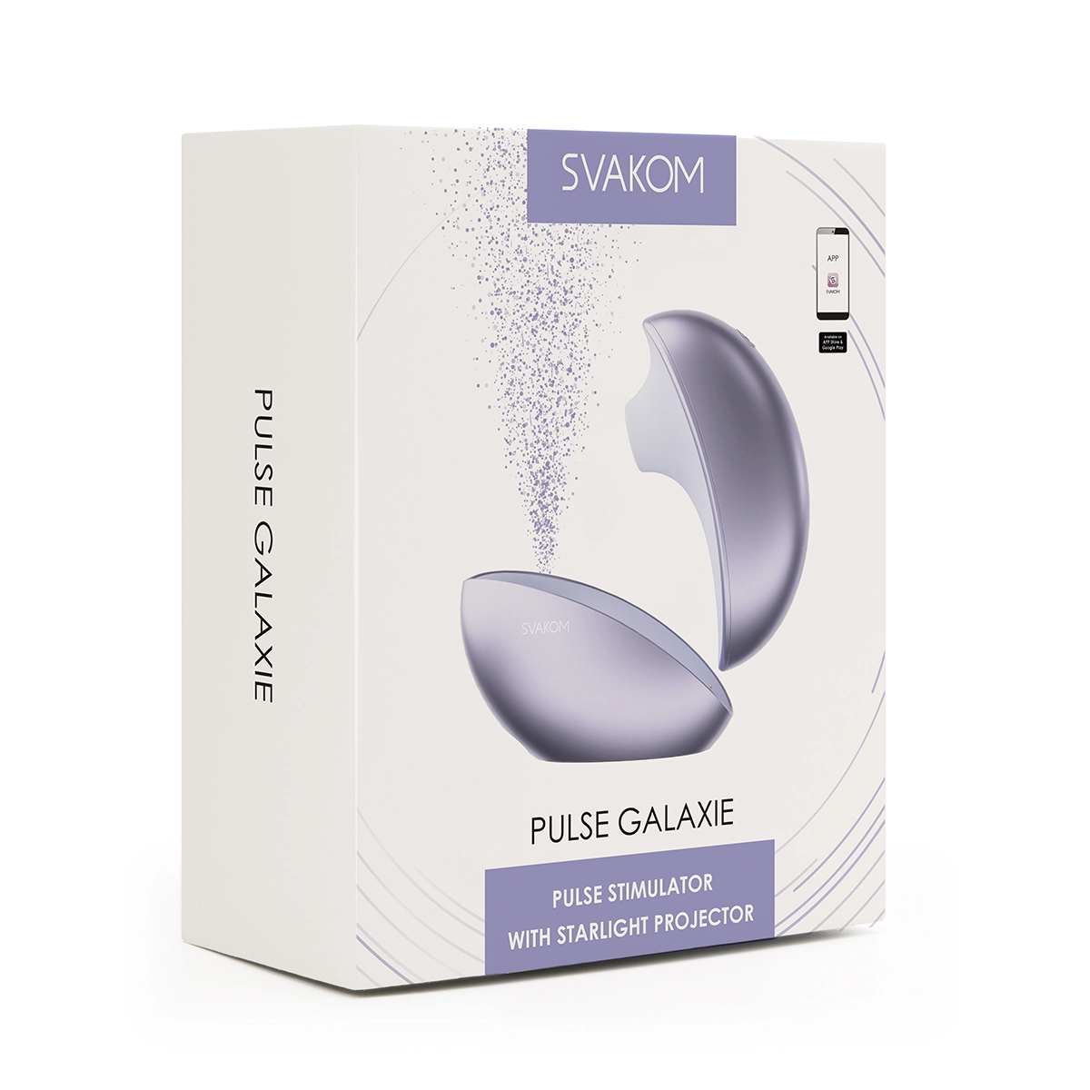 Svakom Pulse Galaxie máy bú thổi âm vật phát sáng kết nối — hình 16