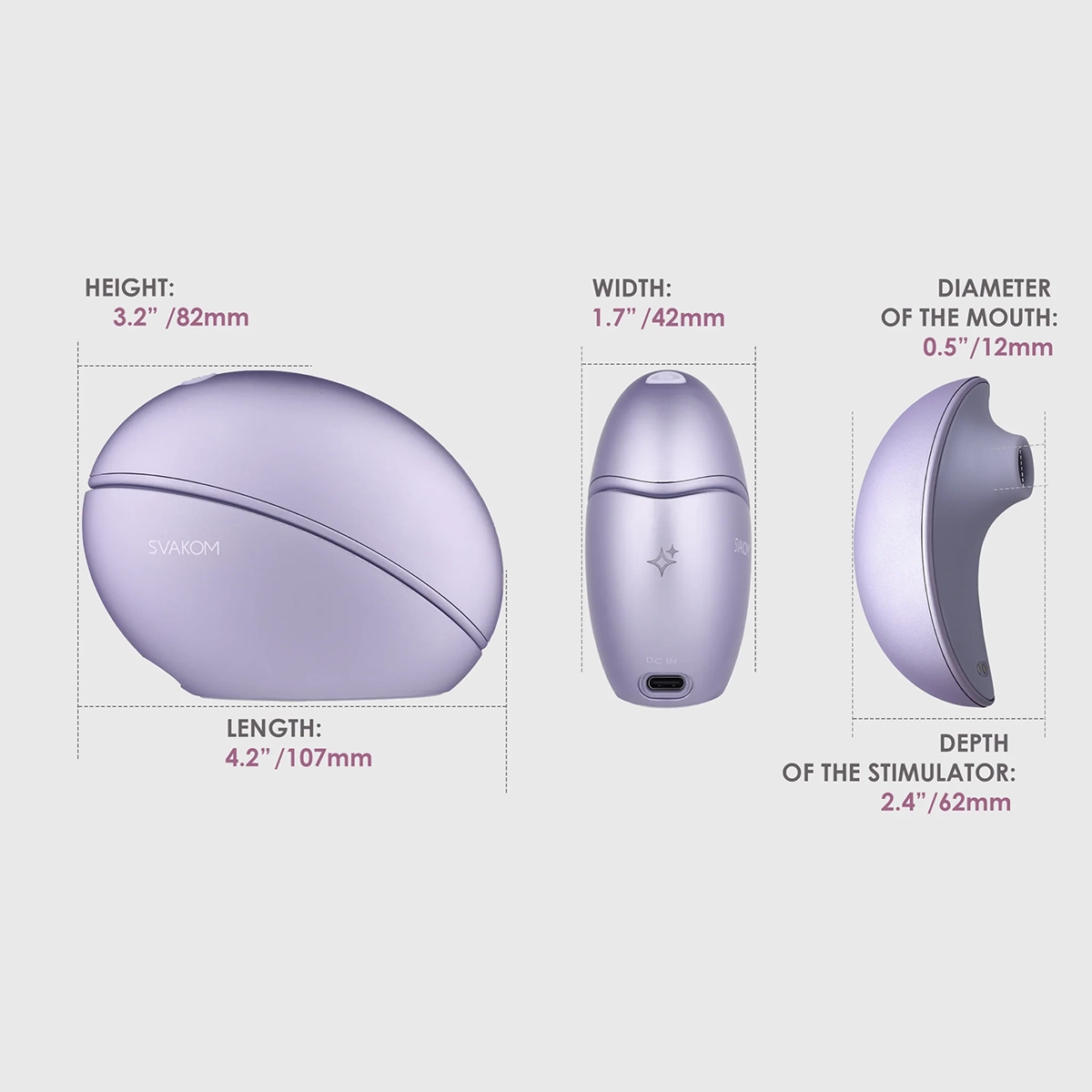 Svakom Pulse Galaxie máy bú thổi âm vật phát sáng kết nối — hình 14