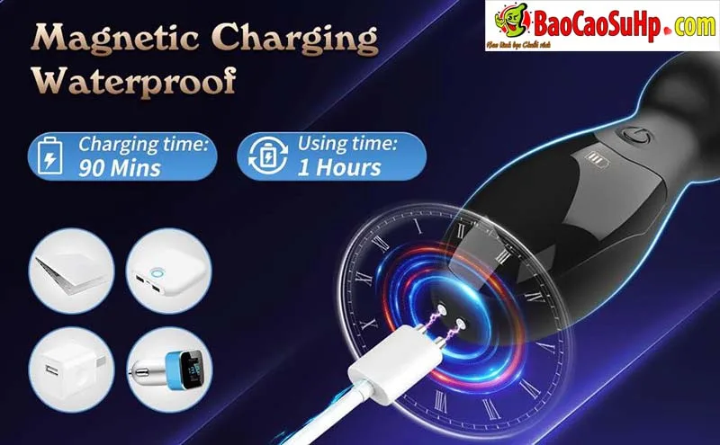 Loveviss AAron chống nước dễ vệ sinh số 8