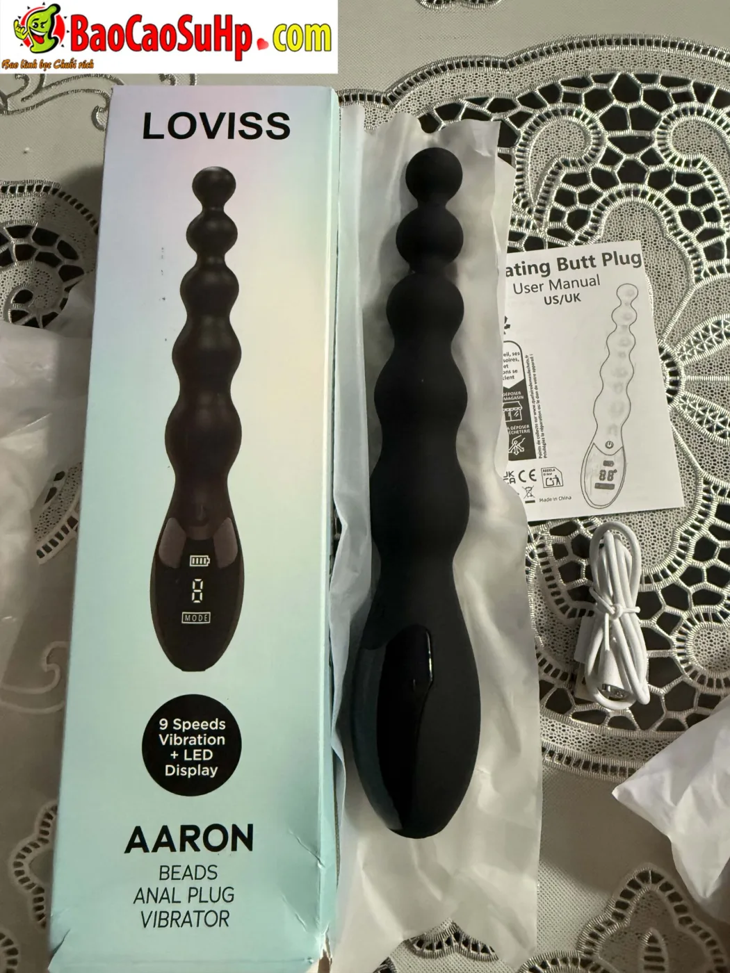 Ảnh chụp thực tế thụt hậu môn màn LCD Loveviss AAron tại Shop