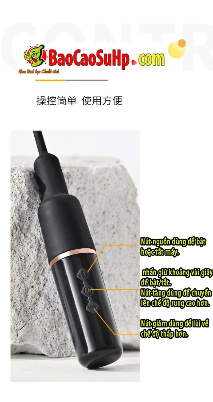 Hình ảnh giới thiệu Thụt niệu đạo Simple Roselex Black - ảnh 13