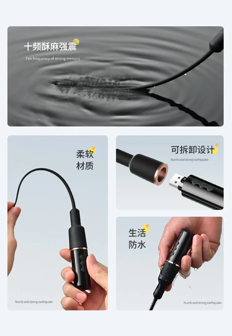 Hình ảnh giới thiệu Thụt niệu đạo Simple Roselex Black - ảnh 1