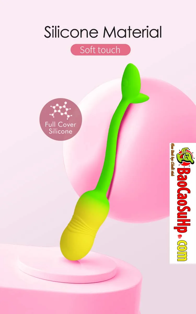 Hình ảnh giới thiệu Trứng rung điều khiển APP Global Prettylove Silicone Poulsen Đậu thần BI-300129HP 12