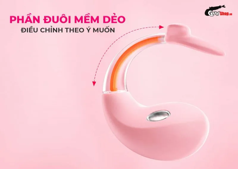 Galaku Whale có phần đuôi mềm dẻo, điều chỉnh theo ý muốn