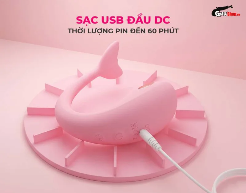 Galaku Whale với pin sạc hoạt động lên đến ~60 phút