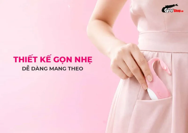 Galaku Whale Mini với thiết kế nhỏ gọn có thể bỏ vừa trong túi quần