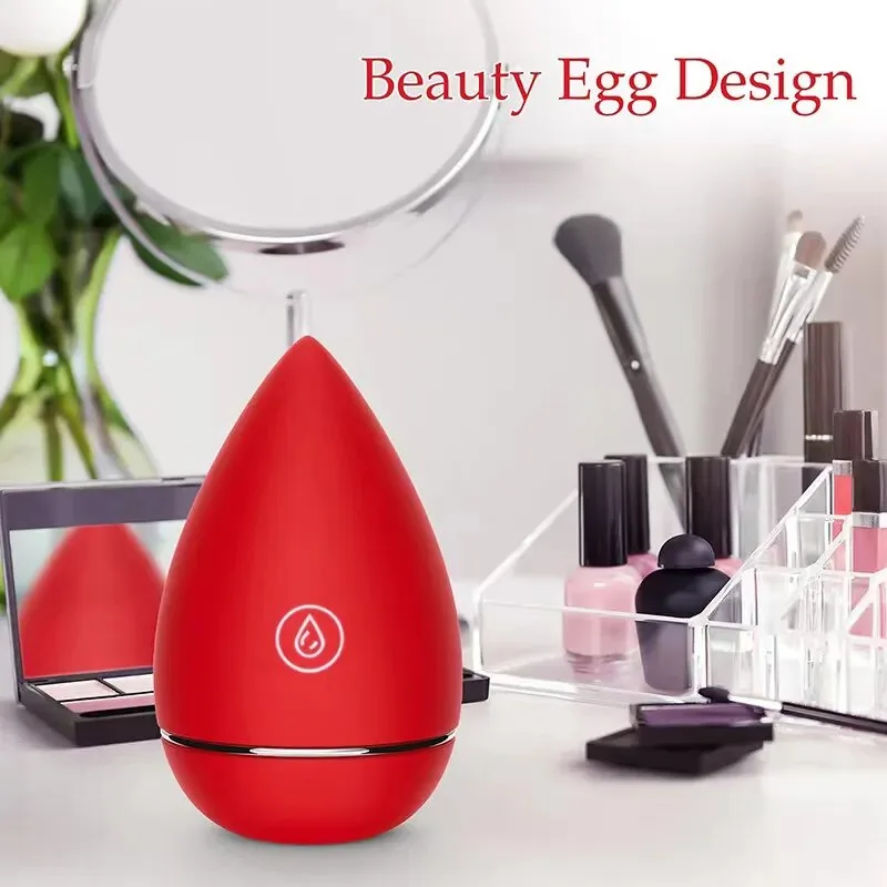 Trứng rung bú hút trang điểm hình giọt nước kích thích mê ly — hình 11