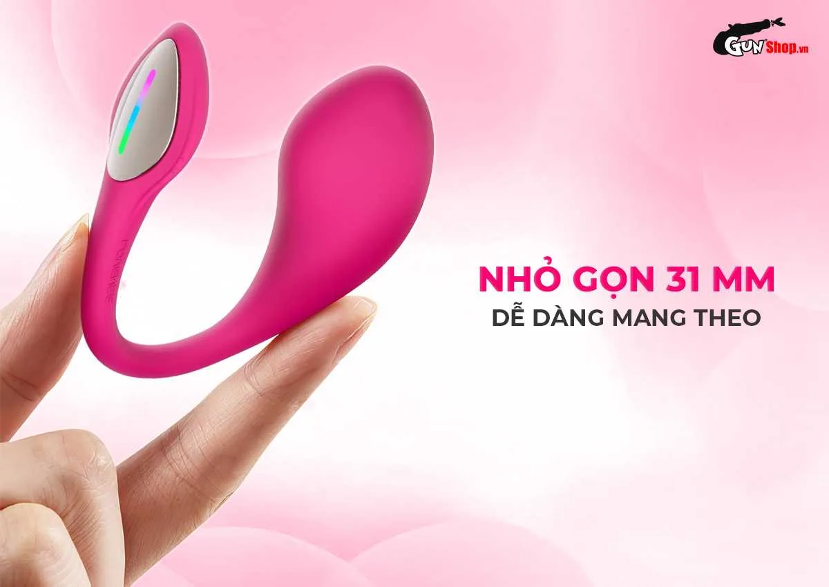 Trứng rung cao cấp Lovense Lush Mini không dây điều khiển — Thiết kế nhỏ gọn 31mm nhưng mang đến hiệu suất rung mạnh mẽ