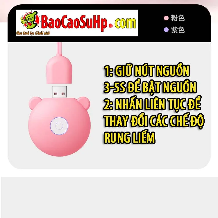 Trứng rung lưỡi liếm 2 quả siêu nhỏ dễ thương Girl Erotic — Cách Sử Dụng Đơn Giản
