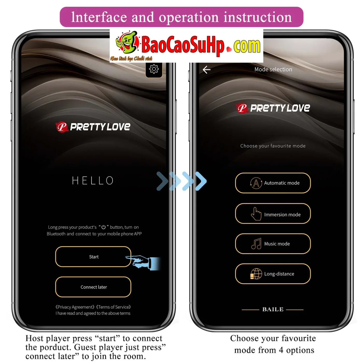Trứng rung PRETTY LOVE APP Leviathan nhỏ gọn hiện đại nòng — hình 14