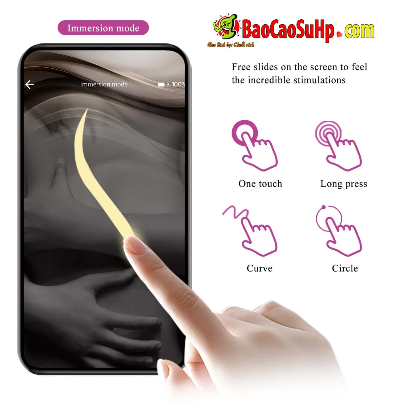 Trứng rung PRETTY LOVE APP Leviathan nhỏ gọn hiện đại nòng — hình 16
