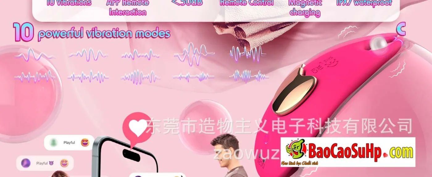 Trung rung quan lot nam cham hut chat dieu khien APP Sterling 9
