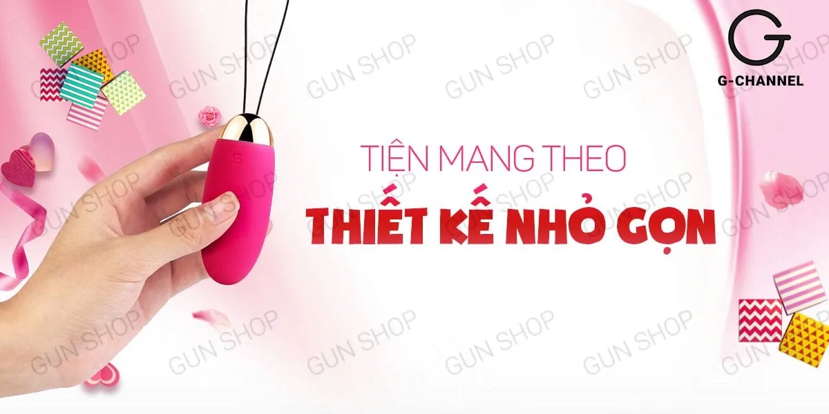 Trứng rung Svacom Elva sạc điện đa chế độ rung mạnh kích — Công nghệ rung mạnh mẽ – 26 tần số và 6 chế độ đa dạng