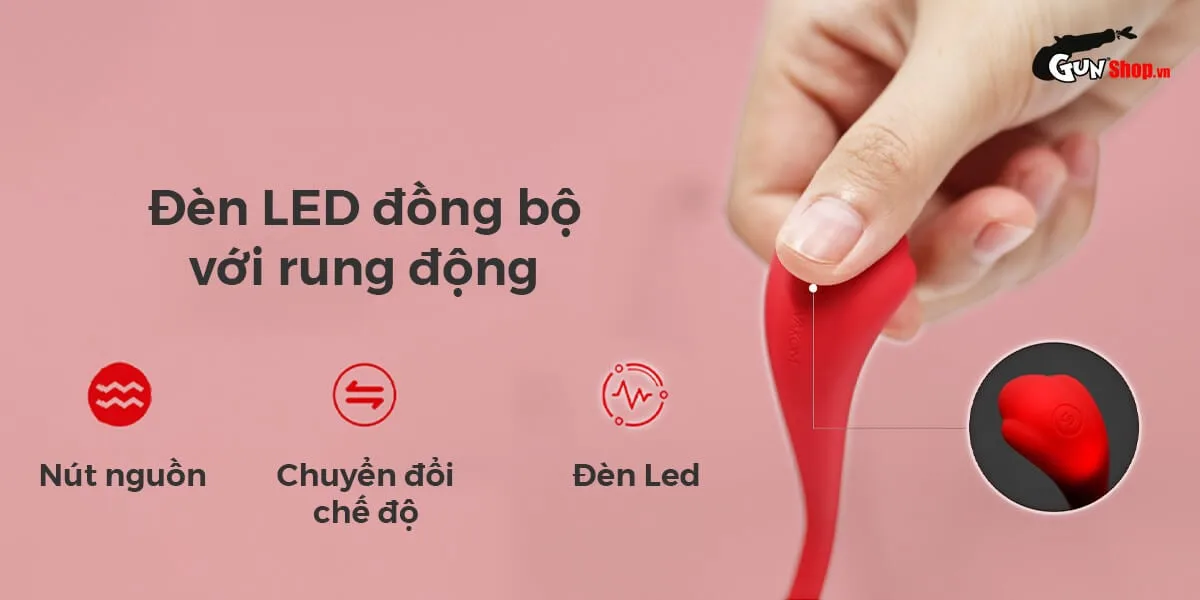 Trứng Rung Svakom Phoenix Neo 2 Điều Khiển Qua App Điện — 11 chế độ rung phong phú dễ dàng chọn lựa thông qua app
